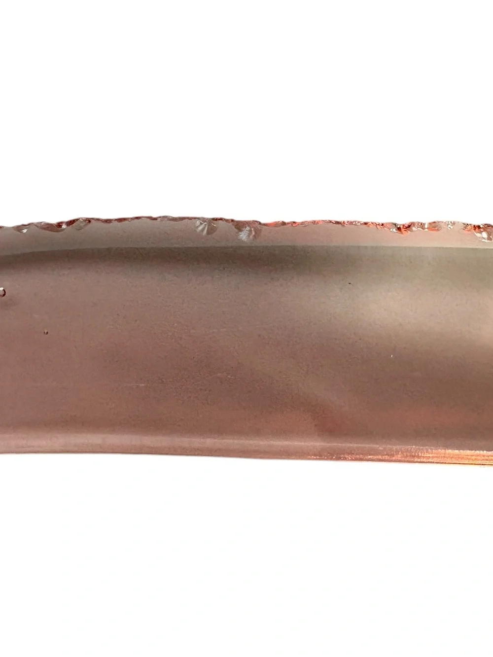 Vintage Pink Depression Glass Knife